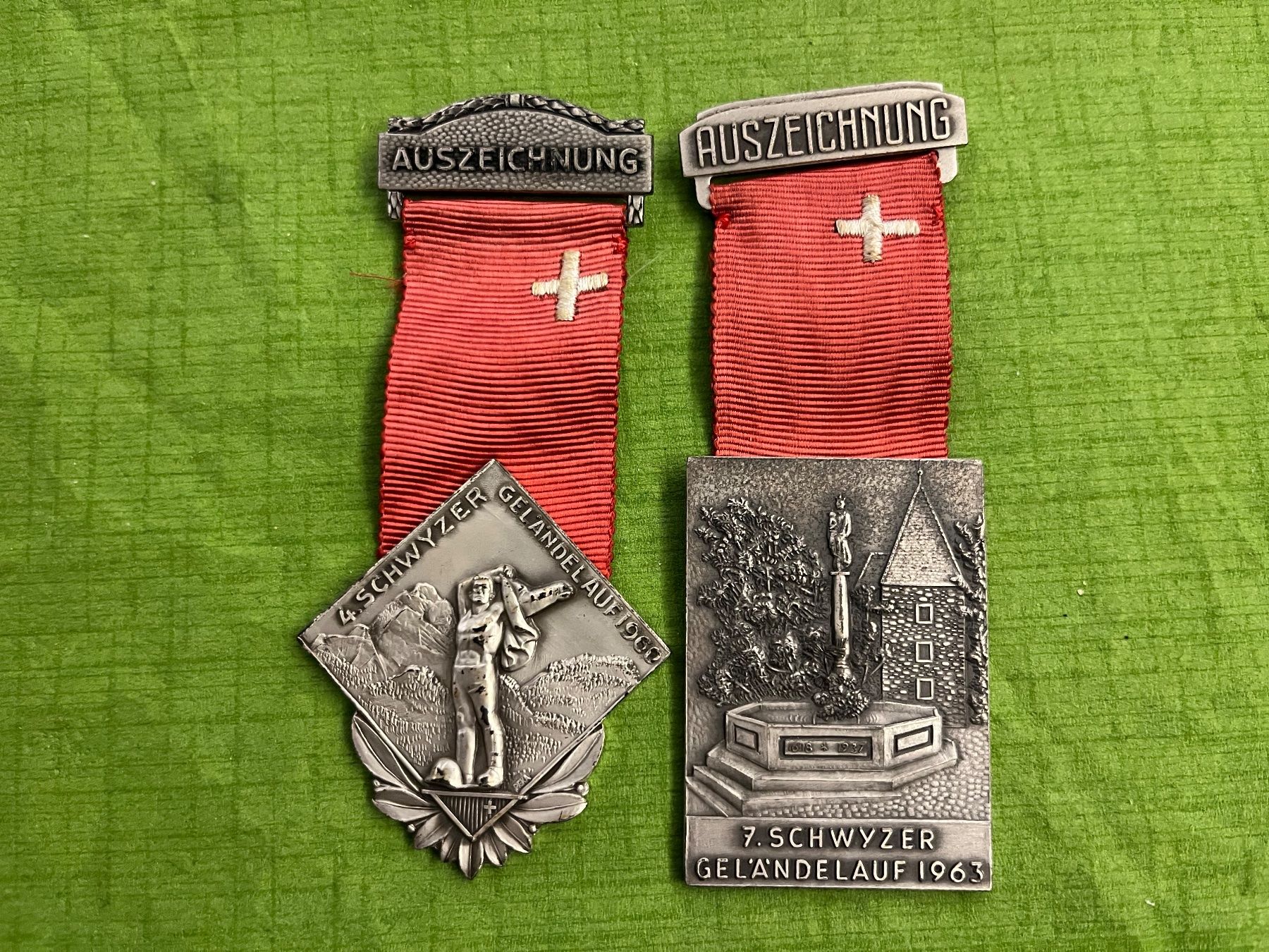 Medaglie: Schwyz 1960 + 1963 – Usato da Itingen venduto da Bebbi6569