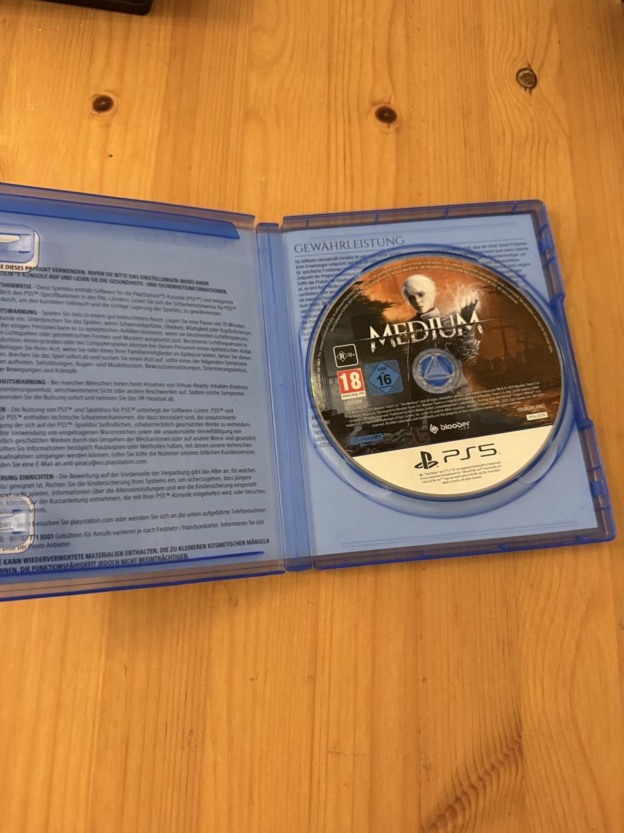 Sony Giochi: The Medium PS5 Horror Game – Usato da Glattpark(Opfikon) venduto da Petevisuals 2