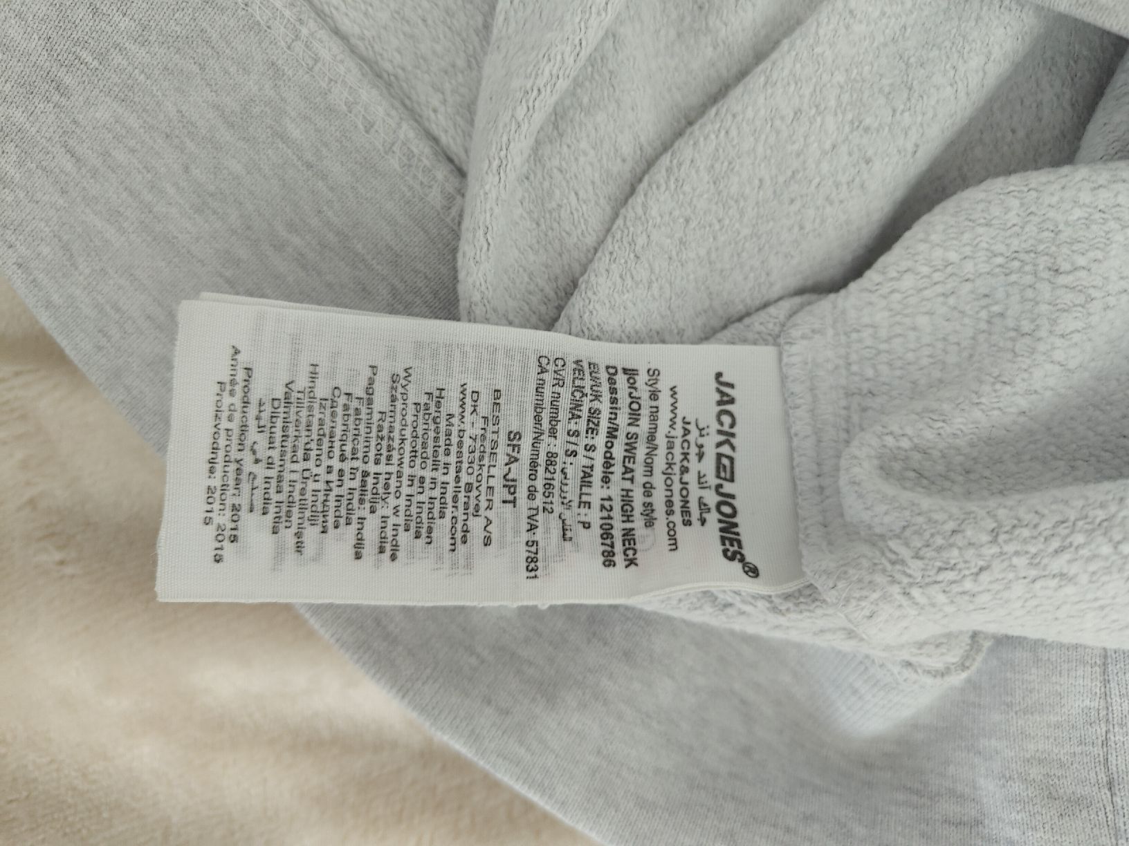 Jack & Jones Maglioni & Felpe: Jack & Jones Pullover grau mit Print neuwertig Grösse S – Nuovo (secondo la descrizione) da Rorschach venduto da Laboumedeluxe 4