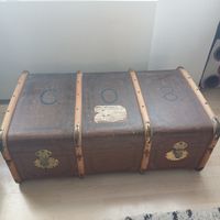 Vintage Reisekoffer, Truhe, Kiste, Antik Look, Deko!