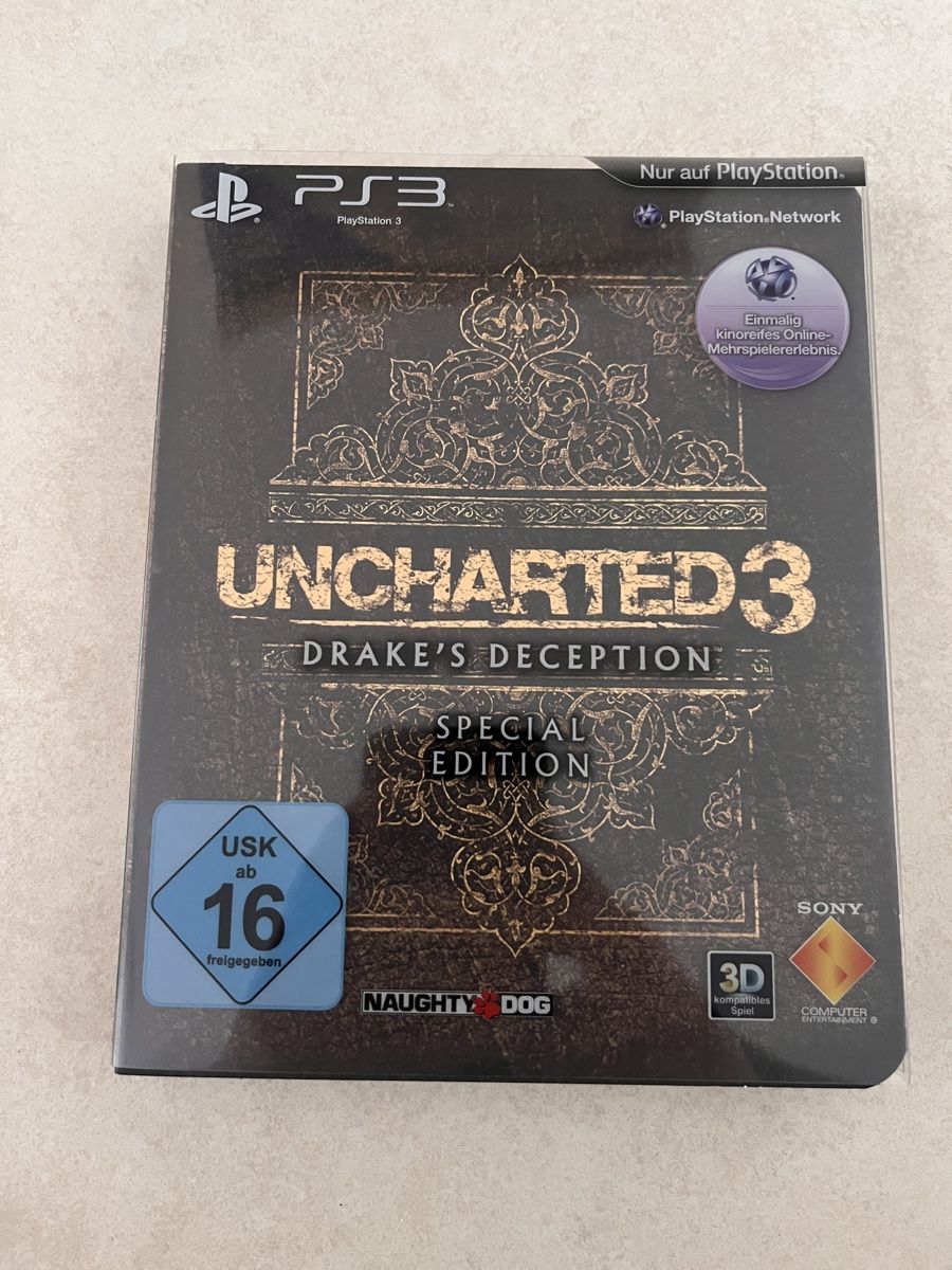 Sony Giochi: Uncharted 3 Special Edition PS3 – Usato da Suhr venduto da SchnapperCH
