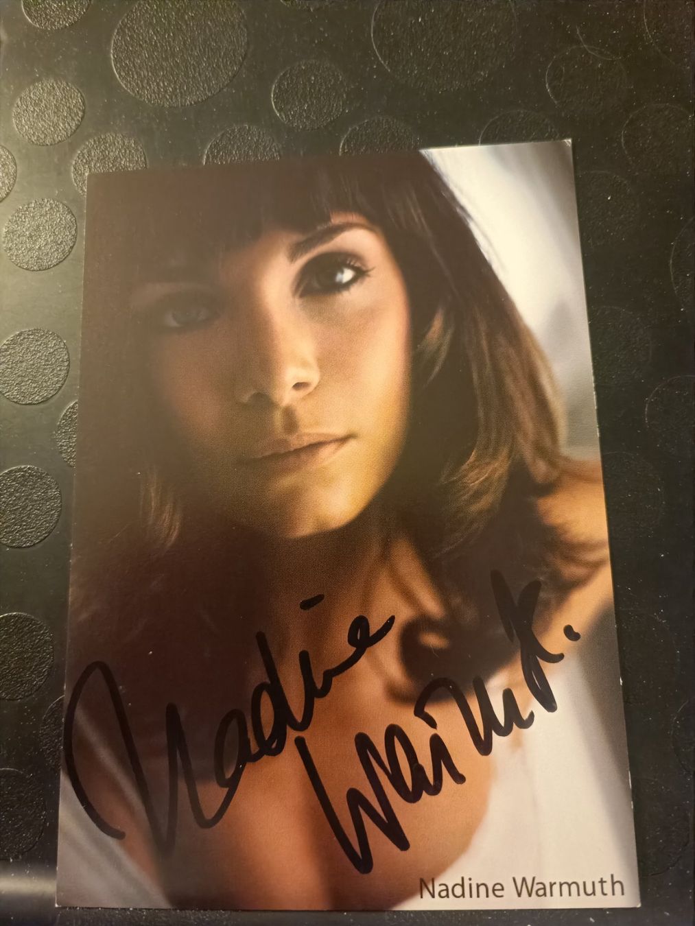 Autografi: Nadine Warmuth - handsigniert – Usato da Menziken venduto da Artographs
