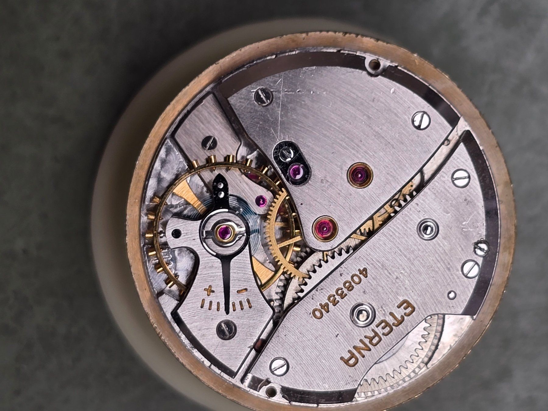 Eterna Orologi: Mouvement Eterna 1116U – Difettoso da Tramelan venduto da Nirdan 2