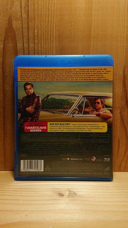 ONCE UPON A TIME IN HOLLYWOOD BluRay mit Leonardo DiCaprio