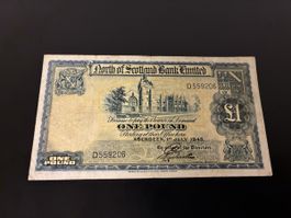Scotland 1 Pound P-S644 1945