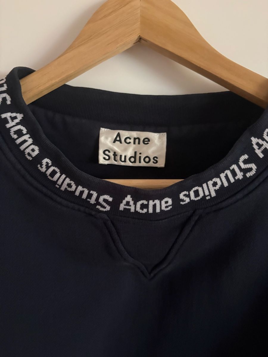 Acne Studios Maglioni & Felpe: Sweat pull Acne Studios bleu marine taille S – Nuovo (secondo la descrizione) da Pully venduto da kaba07 3
