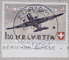 Flugpost F40 Voll ET. Kat. 80.-