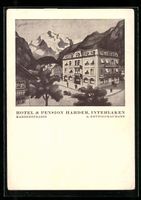 Interlaken, Hotel, Pension Harder, Harde