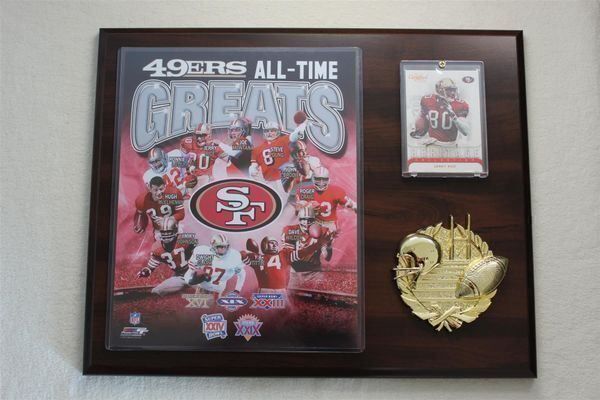 NFL Carte collezionabili: NFL San Francisco 49ers Plakette – Nuovo e nell'imballaggio originale da Reinach BL venduto da RetroGamesSportsMore 1