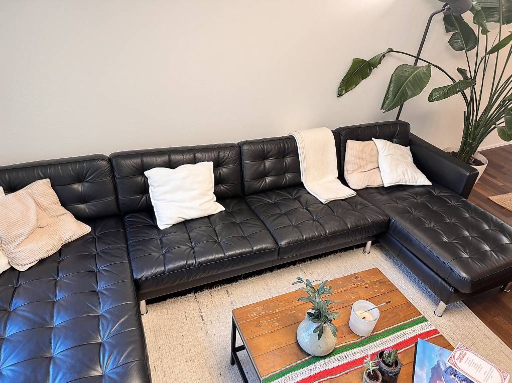 Divani: IKEA Landskrona Echtledersofa, NP CHF 2'099  – Usato da Worblaufen venduto da jmr1010 2