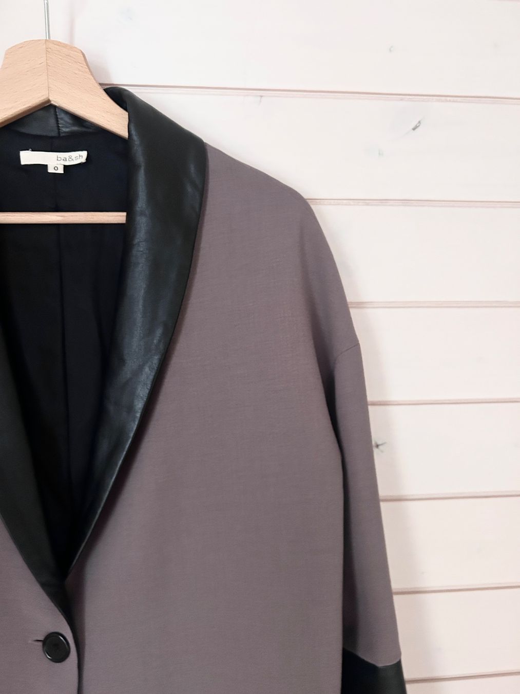 Ba&Sh Vestes: Ba&sh Blazer mit Leder - Gr. 0 – D'occasion à Illnau par Monkky 3