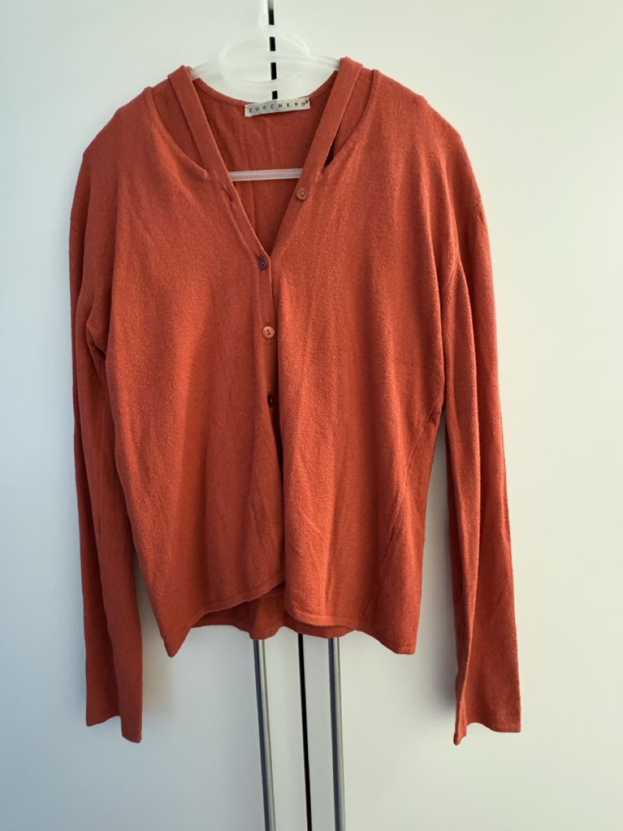 Gilet & Giacche senza maniche: Cardigan orange, idéal – Usato da Saxon venduto da joe_75hb