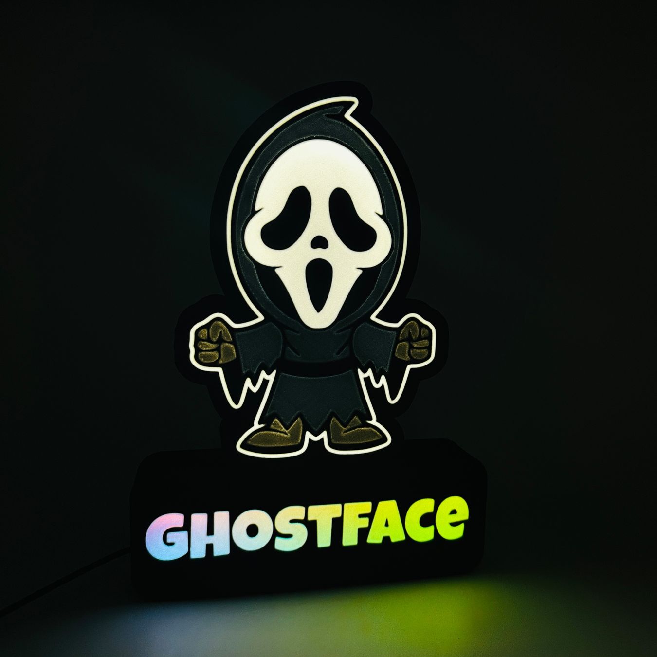 Lampade: Lightbox lumière led Ghost face SMART RGB – Nuovo (secondo la descrizione) da Vicques venduto da PAMB3D 7