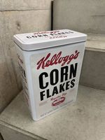 Kellogg's Corn Flakes metal box 🐯 Blechbüchse Blechdose