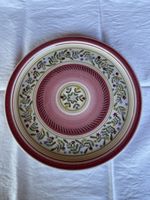 Tortenplatte mit Blumenmotiv