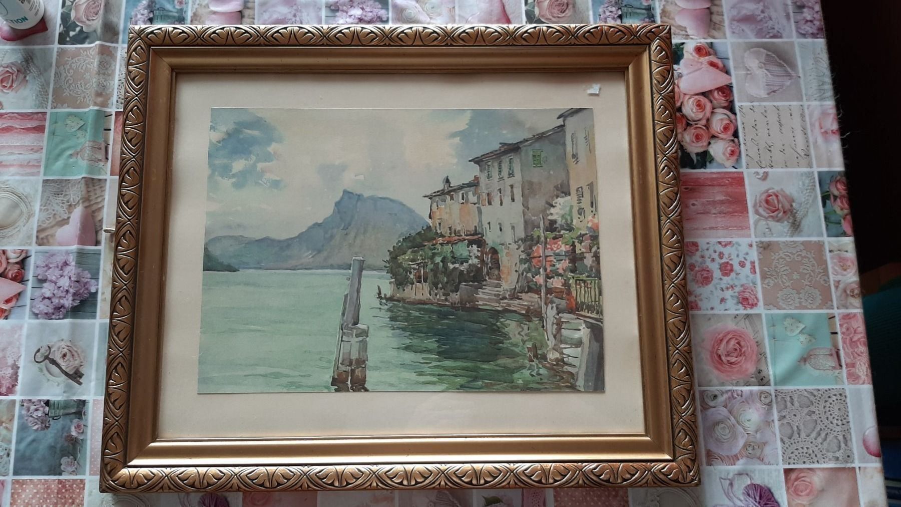 Tableaux: Jolie Aquarelle encadrée – D'occasion à Pully par bro_n52j