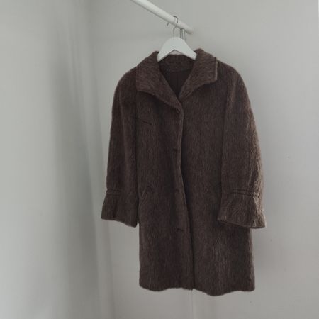 Schicker Wintermantel braun Gr. M-L
