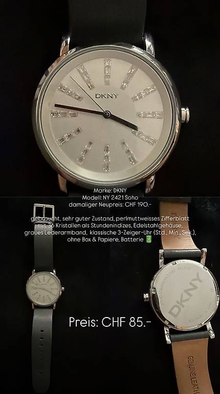 Montres: DKNY - Modell: NY 2421 Soho – D'occasion à Muttenz par Cinolicious