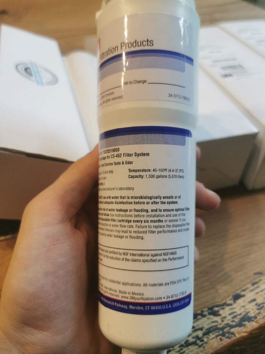 3M Sanitari: 3M Wasser Filter CS-452 Filter system – Nuovo e nell'imballaggio originale da Affoltern am Albis venduto da Nino_Pianezzi 2