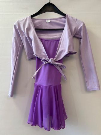 Ballettkleid 12J lila mit Jäcklein