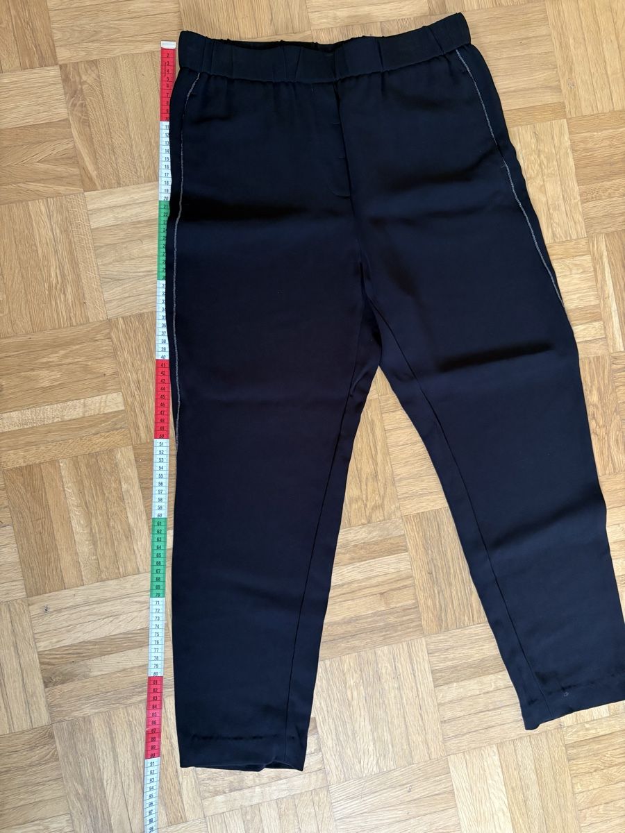 Peserico Hosen: Peserico Hose Schwarz Glitzer 38 – Gebraucht aus Zug von Zug-Queen 6