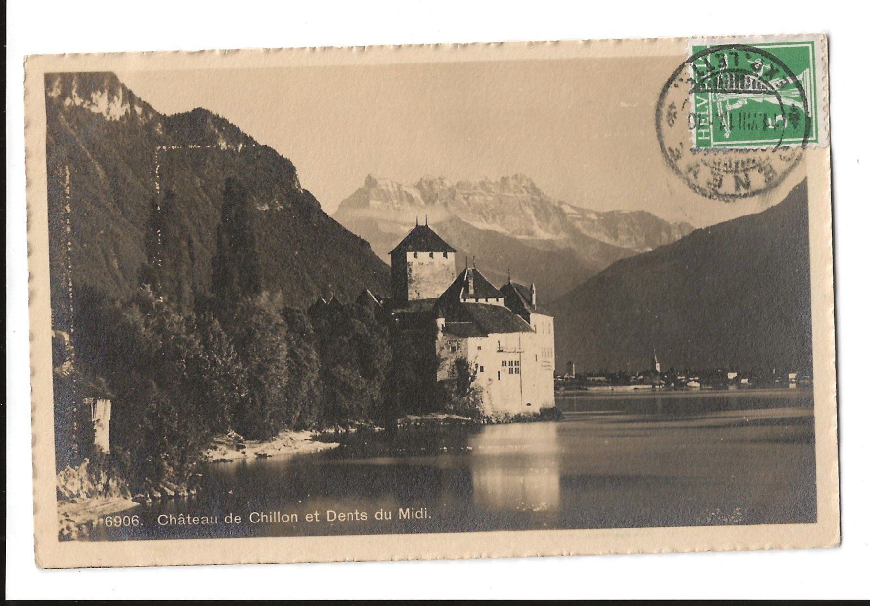 Cartoline postali: AK 1911 Chillon Schloss am See – Usato da Greifensee venduto da 315WDO