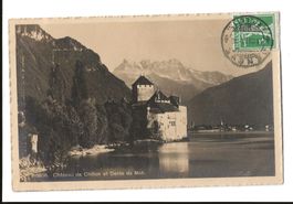 AK 1911 Chillon Schloss am See