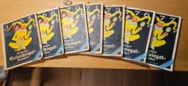 7 Schweizer Eulenspiegel Kalender 1965-1977 gebraucht