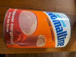 Grosse boîte métal Ovomaltine boîte 2,4kg