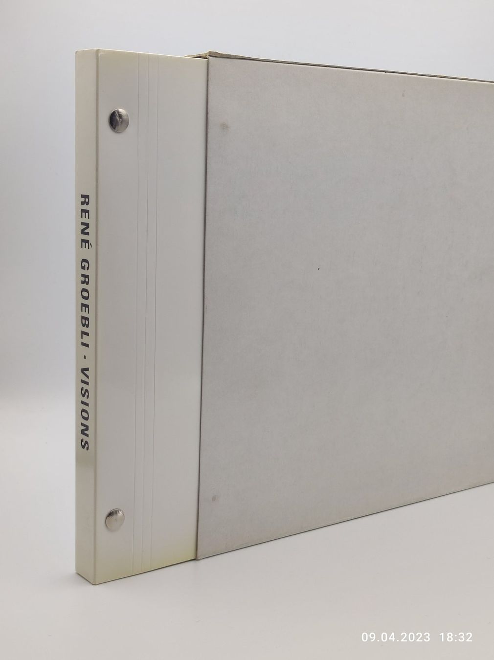 Libri: RENÉ GROEBLI - VISIONS - SIGNIERT – Usato da Goldach venduto da Gaip 7