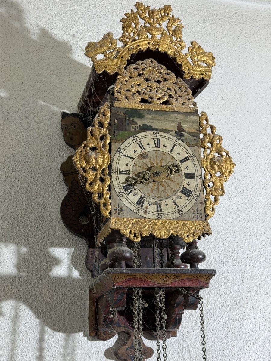 Stand- & Wanduhren: Friesische Stuhluhr Stoelklok – Gebraucht aus Freienwil von Herr_Hens
