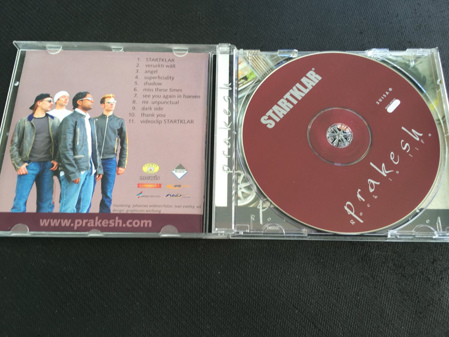 CDs: Prakesh - Rock is life - Startklar -CD- – Gebraucht aus St.Gallen von MedienJoe 1