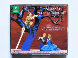 Mozart - Die Zauberflöte / William Christie (Coffret 2 CDs)