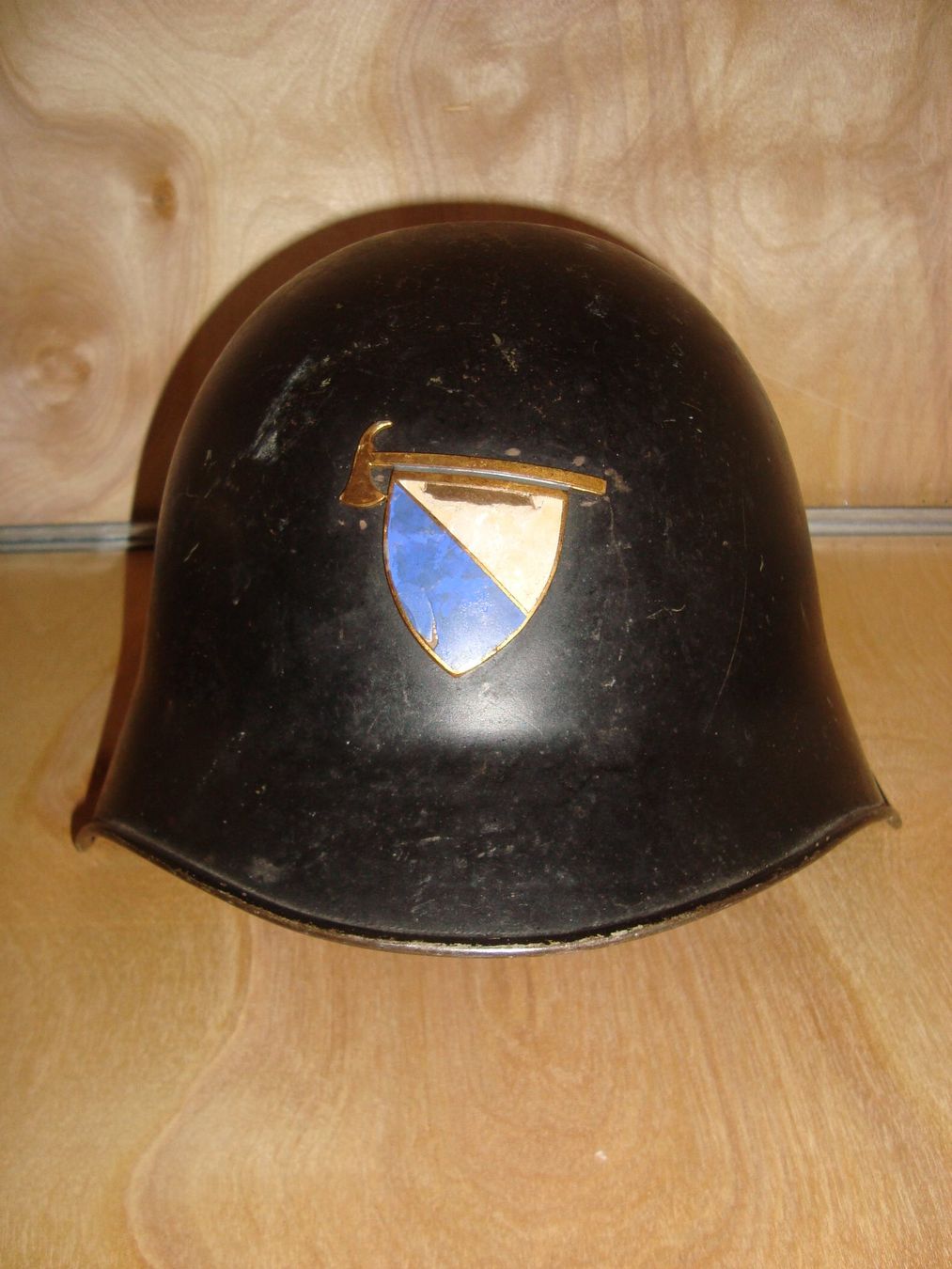 Pompieri: Feuerwehr-Stahlhelm – Usato da Walzenhausen venduto da Totenkopf0