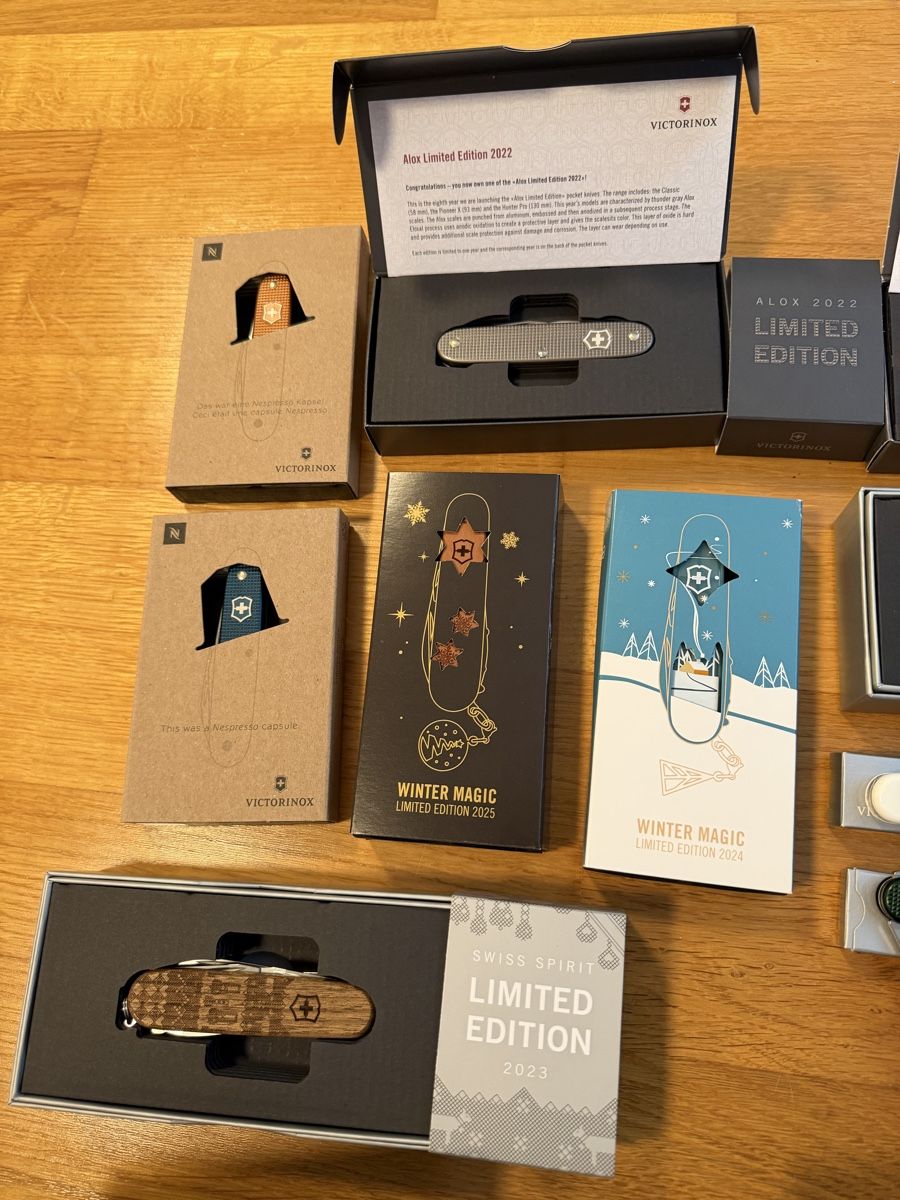 Victorinox Couteaux de poche: Victorinox Sammlung – Neuf (Voir description) à Jegenstorf par r_bue 6