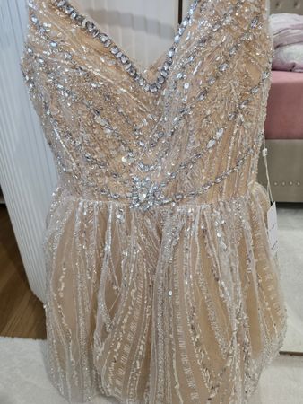 Funkelndes Abendkleid, Grösse36/ 38 NEU