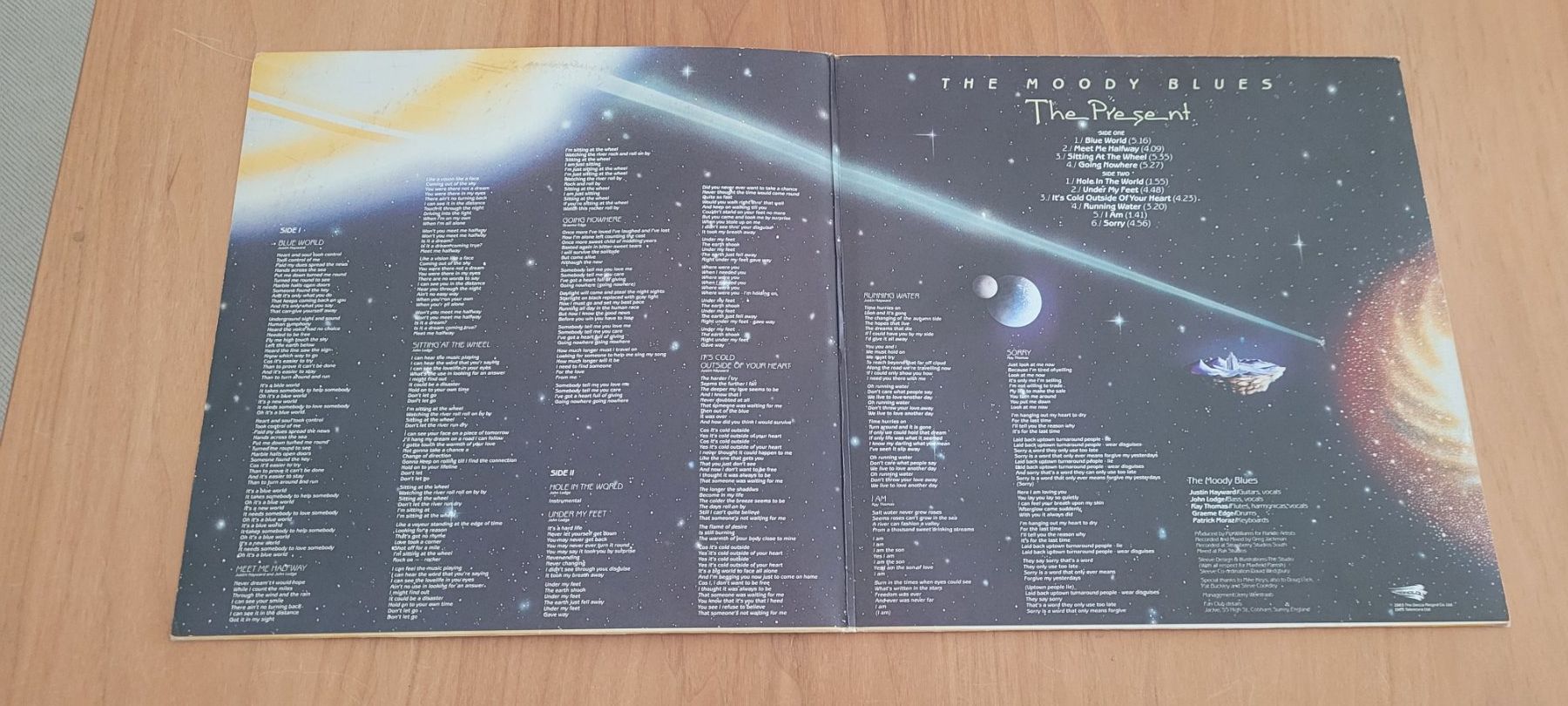 Schallplatten: LP  The moody blues – Gebraucht aus Martigny von MZ-67 2