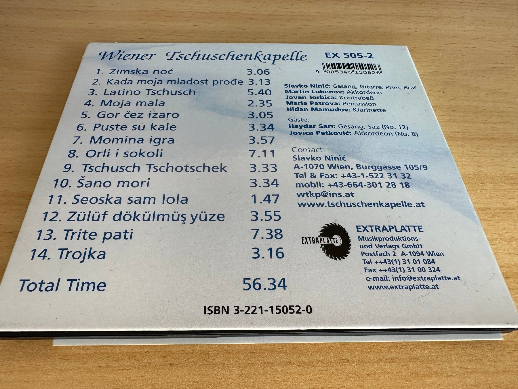 CDs: Wiener Tschuschenkapelle – Exil – Gebraucht aus Rikon im Tösstal von Alpenmutz 1