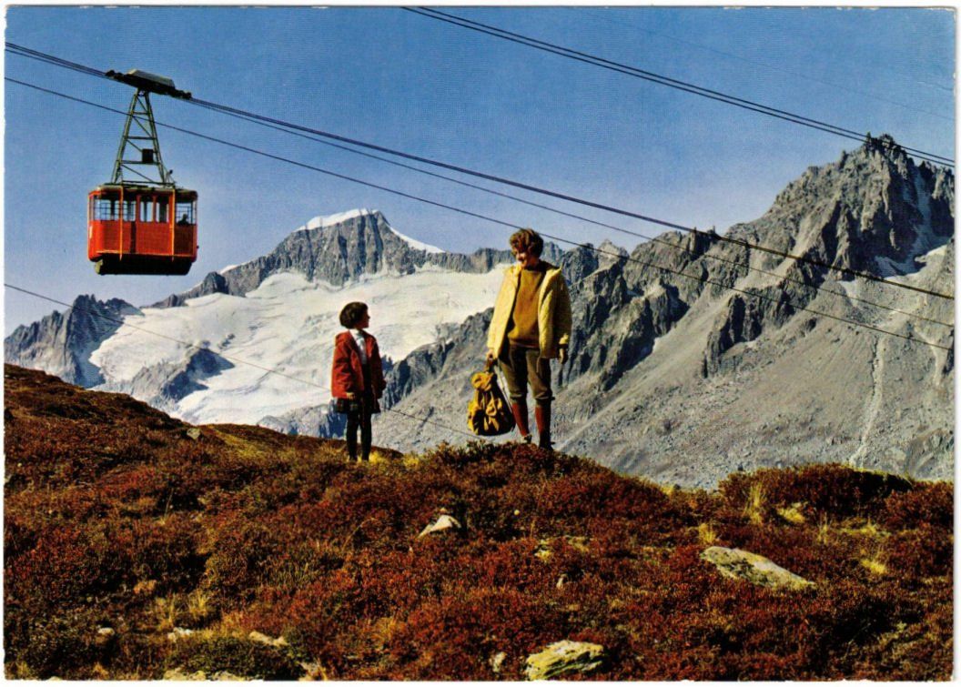 Ansichtskarten: Andermatt - Luftseilbahn Andermatt--Gurschenalp – Gebraucht aus Binningen von Mountainrider