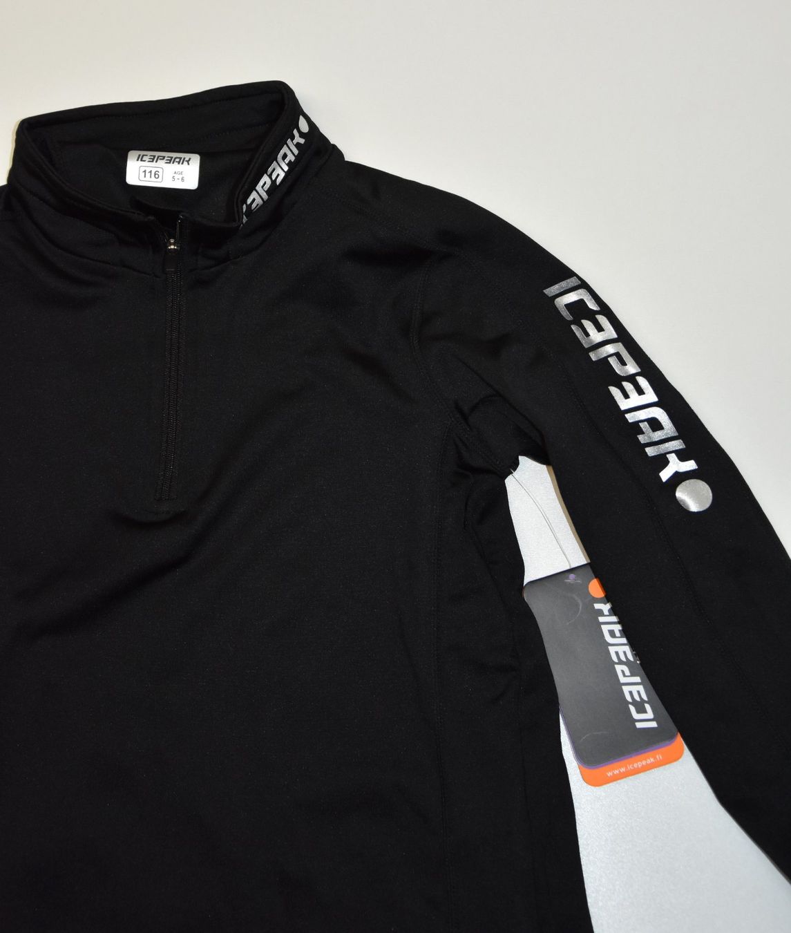 Icepeak Pullover & Sweatshirts: Icepeak Kinder Pullover halbZip  unisex/schwarz/Gr.140 – Neu und originalverpackt aus Wohlenschwil von EddieS-Outlet 3