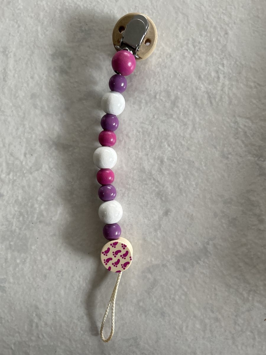 Succhiotti & catenelle porta ciuccio: Nuggikette – Usato da Lostorf venduto da Venice16 1