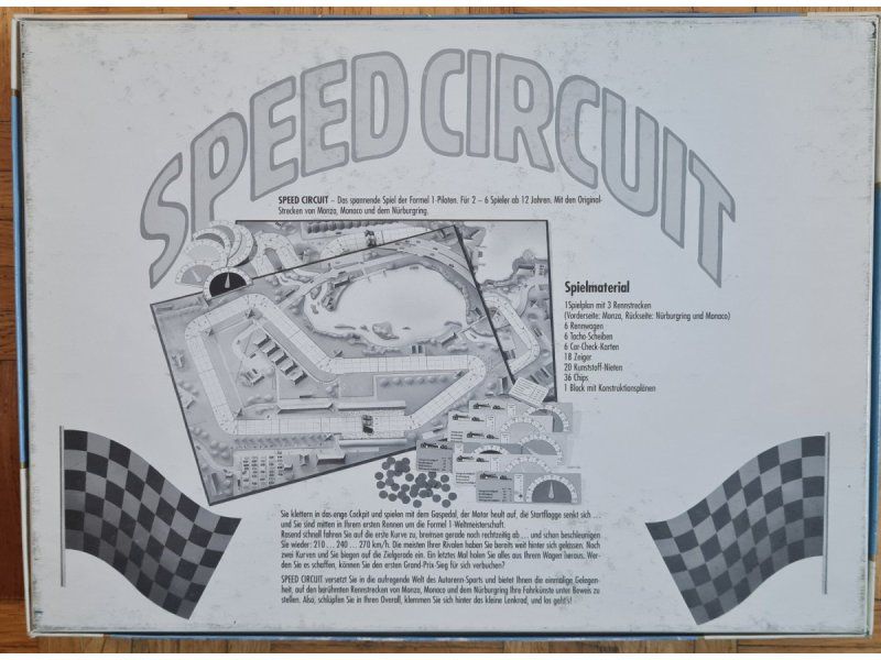 Spiele: Brettspiel "Speed Circuit" – Gebraucht aus Zürich von Desmond01 1