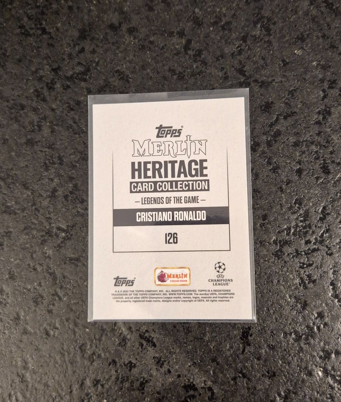 Topps Carte collezionabili: Cristiano Ronaldo - Real Madrid - Topps – Nuovo (secondo la descrizione) da Burg AG venduto da Danoe 1
