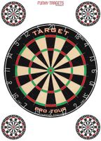 Darts Zielscheibe 10 stk.