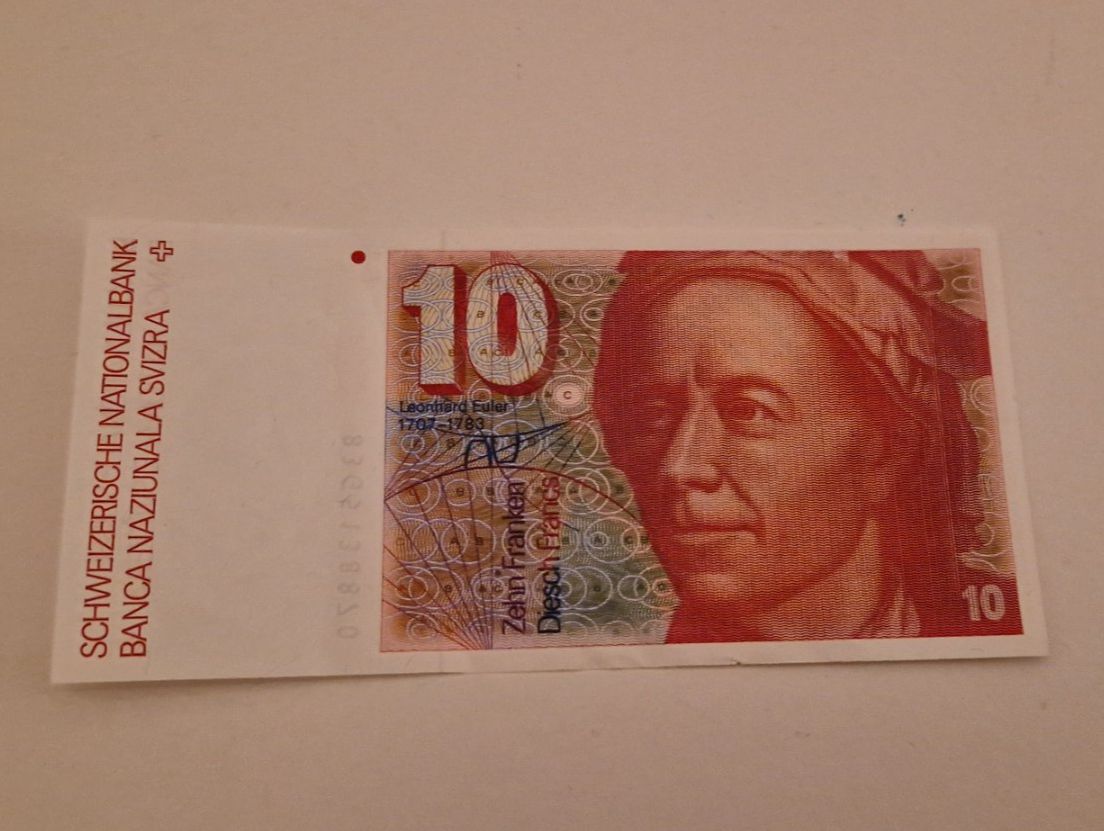 Banconote: 10 CHF Note - Schweizer Nationalbank – Nuovo (secondo la descrizione) da Dorf venduto da Echo_Elements