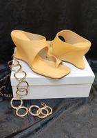 Keilabsatz Sandalen von SportMax 39 (40), echt Leder