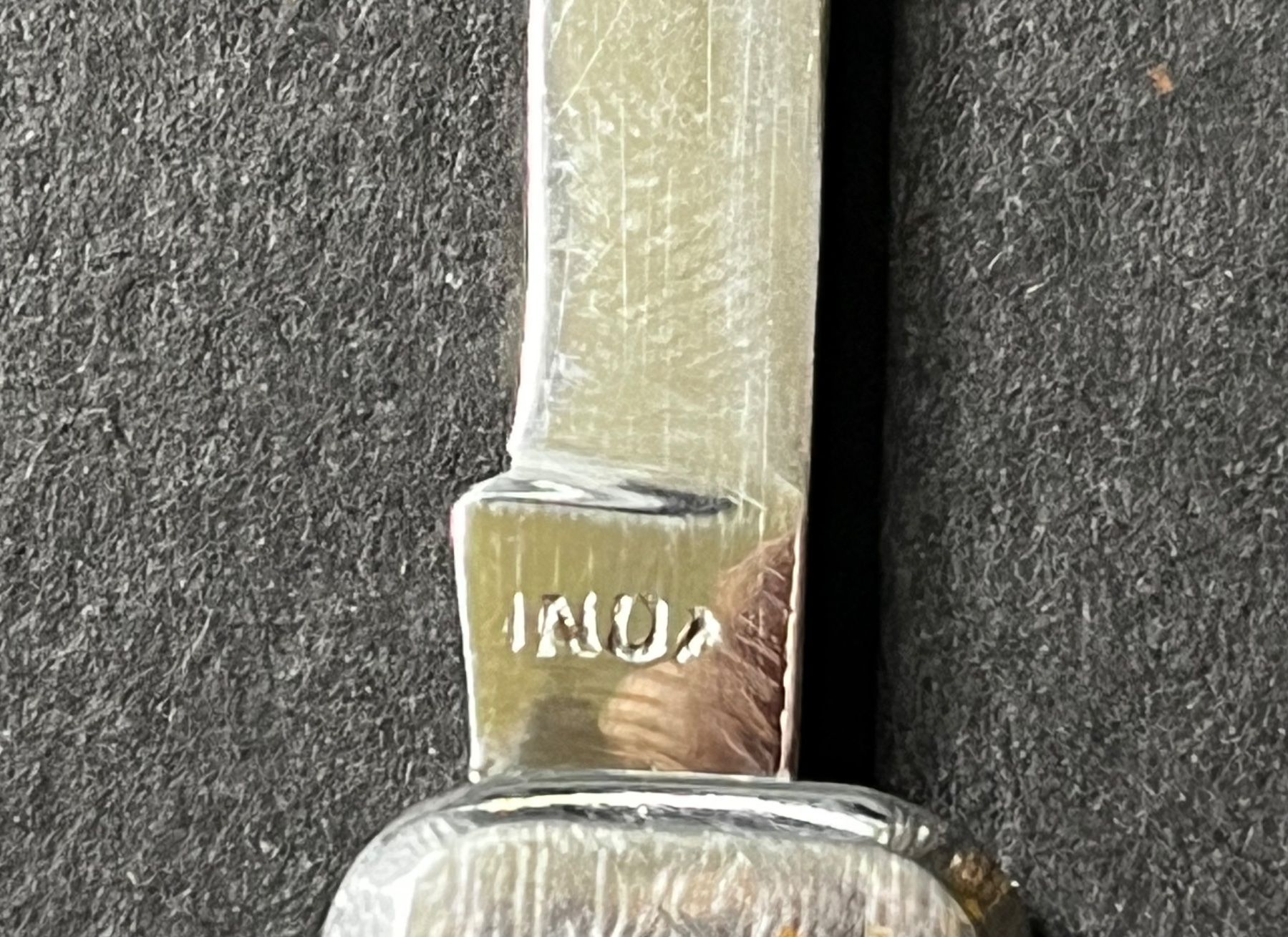 Coltelli tascabile: Inox-Sackmesser 68 mm mit Feile/Manicure-Klinge – Usato da Zürich venduto da FV.vintage 2