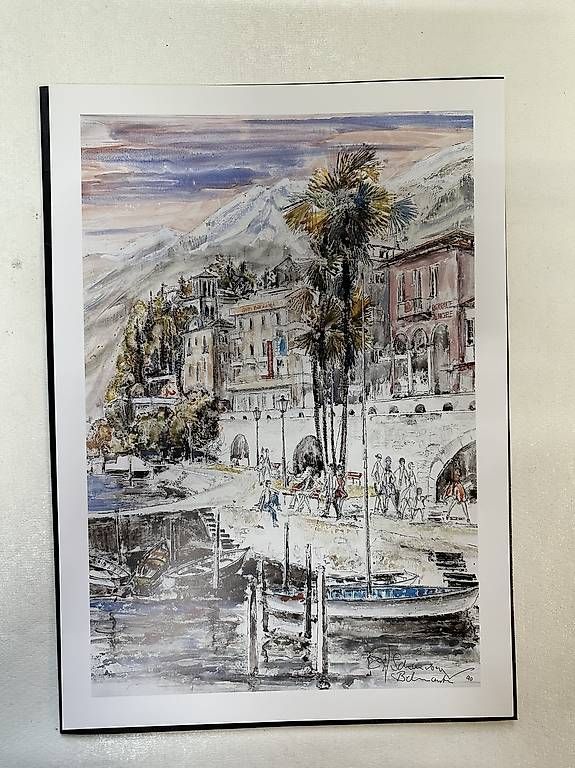 Foto & Immagini: Originale Kunstmappe Mappa artistica di Ascona  – Usato da Ascona venduto da Glen1 2