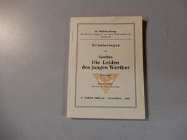 Goethe "Die Leiden des jungen Werther" - Königs Erläuteru...