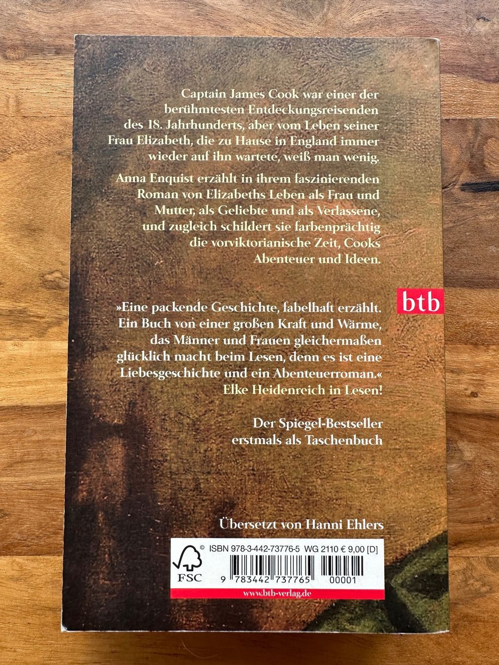 Libri: Anne Enquist - Letzte Reise – Usato da Horgen venduto da flyingpenguin2000 1